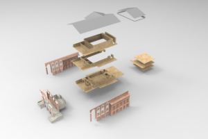 макет - конструктор здания оперы