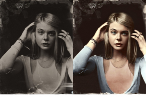 Реставрация фото и перевод из чб в цвет