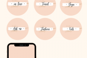 Иконки для инстаграм (Instagram highlight icons)