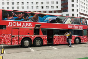 рисунок на автобусе