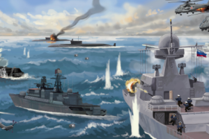 "Морской бой"фрагмент