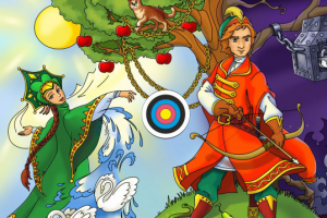 банер для тира на сказочную тему "Иван царевич"