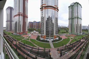 Вид из окна.