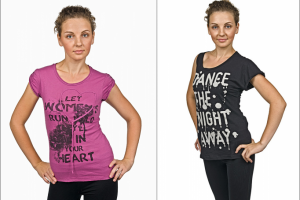 Одежда на модели.