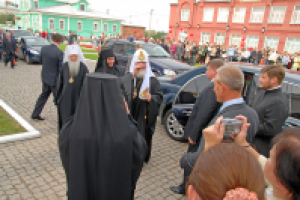 Посещение храма.