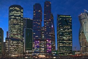 Ночная Москва.