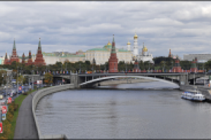 Вид на Кремль.