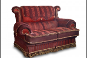Диван после реставрации.