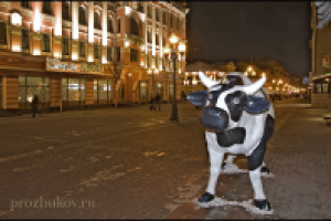 Ночной Арбат.