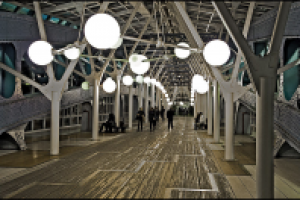 Мост у Киевского вокзала.