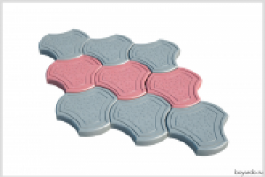 Тротуарная плитка ракушка