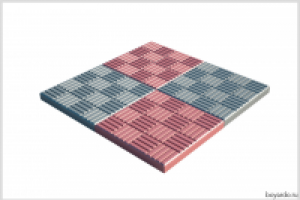 Тротуарная плитка паркет