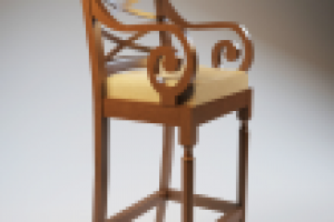 Визуализация высокого стула