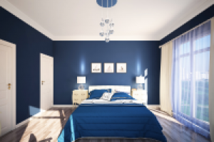 Спальня в морском стиле