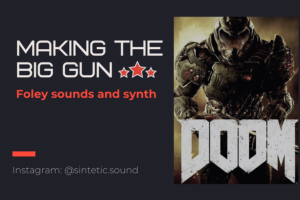 Sound redesign for game scene(synth+foley)