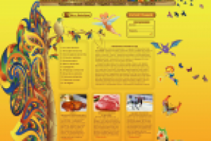 Дизайн веганского сайта