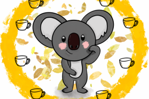 Наклейка для кофейни