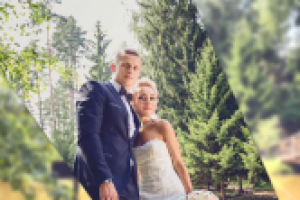 Анимированное слайдшоу. Wedding day. Алена и Виталий