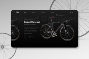 Лендинг для товара из интернет-магазина велосипедов