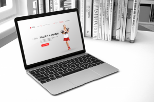 Дизайн первого экрана услуг "Ремонт под ключ"