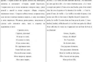 Русская народная сказка "Медведь" (русс-->франц)