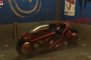 Мотоцикл Канеды из Аниме Акира