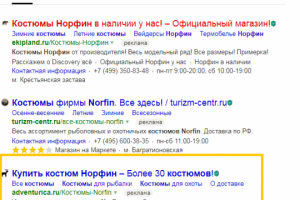 Костюм норфин