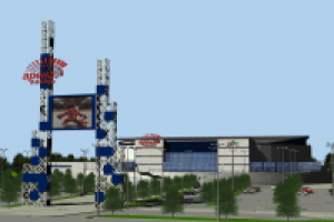 Дизайн логотипа и главных ворот "Татнефть арена"