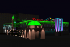 Дизайн архитектурной подсветки отеля "Булгар"