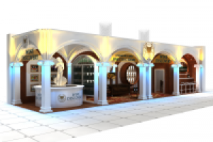 Дизайн выставочного стенда "Wine Discovery"