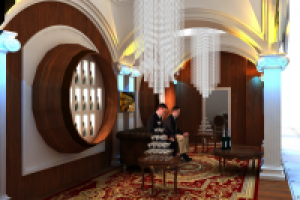 Дизайн выставочного стенда "Wine Discovery"