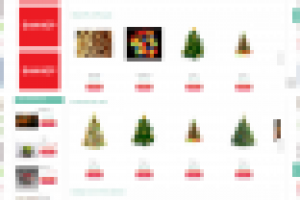 Сайт-магазин по продаже ёлок и домашних товаров