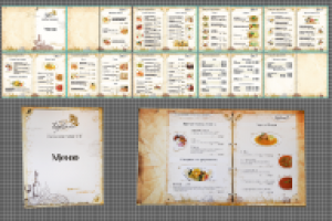 Меню ресторана Tutaliano