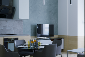 Квартира для одного в премиум-квартале Red Side