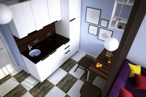 ZIMA. Квартира-студия.