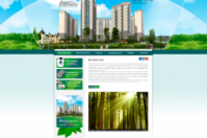 Дизайн сайта для ЖК Лесной Квартал