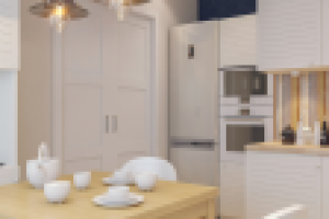 Визуализация кухни. Дизайн студии "perspective"