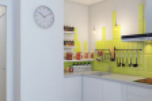 Визуализация кухни. Дизайн студии "perspective"