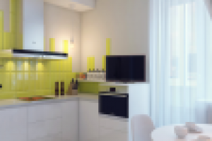 Визуализация кухни. Дизайн студии "perspective"