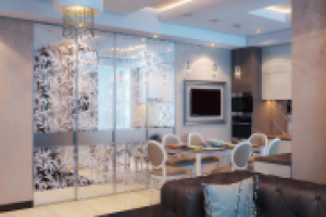 гостиная+кухня