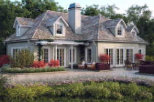 визуализация загородного дома