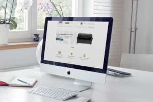 landing page магазин мебели