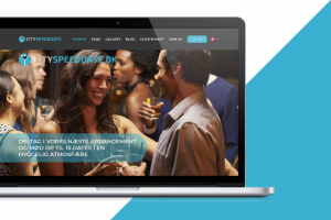 Адаптив Сайт знакомств SpeedDate (Дания)