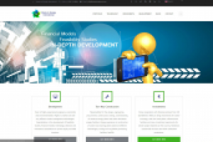 Сайт девелоперской компании в области альтернативной энергетики