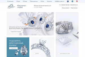 Верстка сайта np-studio.ru