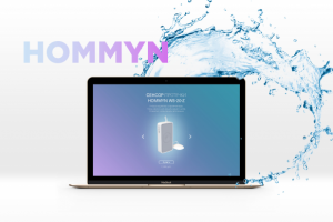 Сайт для системы умного дома HOMMYN