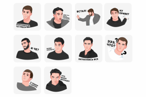 Стикеры VK