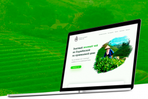 Landing page по продаже зеленого чая