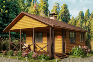 Визуализация большой бани