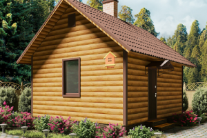 Визуализация маленькой бани